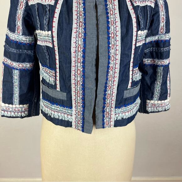 Anthropologie Conditions Apply Giacca Katina allacciata - Picture 5 of 9